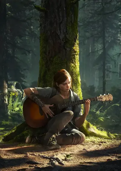 متال پوستر بازی لست آف آس - The Last Of Us طرح شخصیت Ellie کد N217 اورلوم