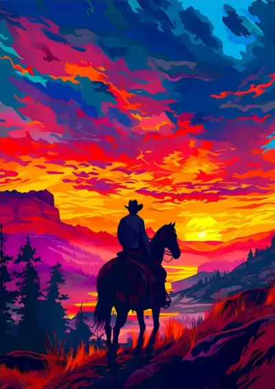 متال پوستر بازی Red Dead Redemption – رد دد ردمپشن کد N602 اورلوم