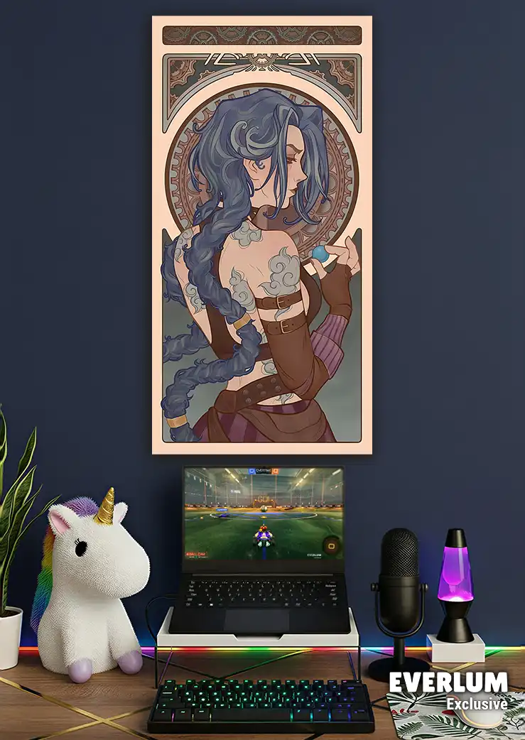 Website_Wide_PLP_Vertical_v3 متال پوستر سریال Arcane کد N208 اورلوم