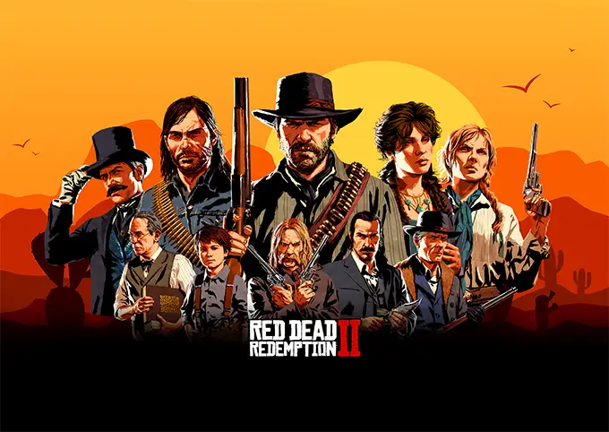 01_PLP_v3_Horizontal متال پوستر بازی Red Dead Redemption کد N211 اورلوم