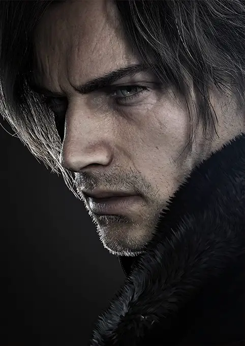 01_PLP_v3_Vertical متال پوستر شخصیت Leon از بازی Resident Evil کد N204 اورلوم