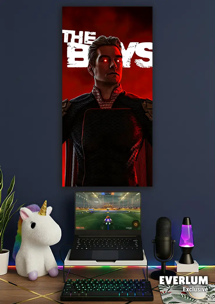 Website_Wide_PLP_Vertical_v3 copy متال پوستر سریال The Boys شخصیت Homelander کد N701 اورلوم