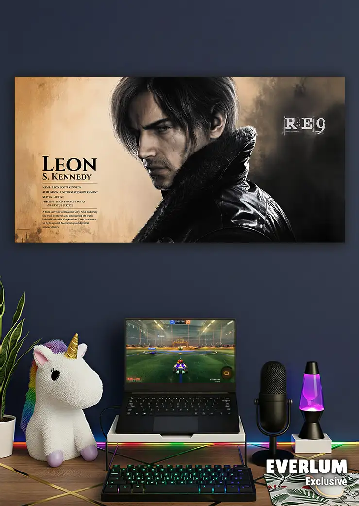 Website_Wide_PLP_Vertical_v3 متال پوستر بازی Resident Evil کد N215 اورلوم