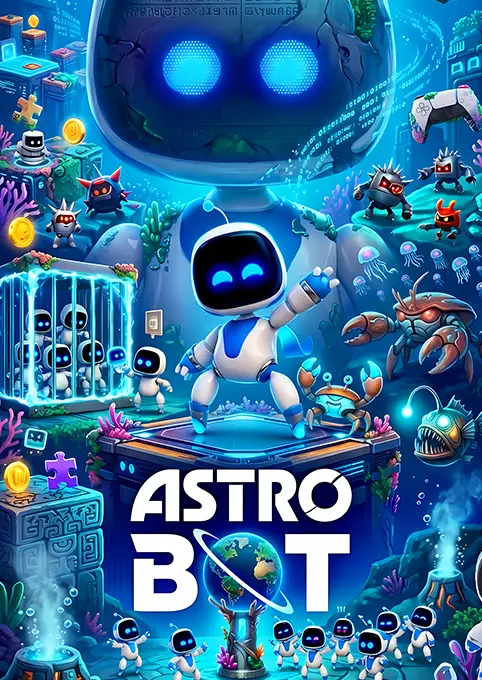 01_PLP_v3_Vertical copy متال پوستر بازی AstroBot کد N701 اورلوم