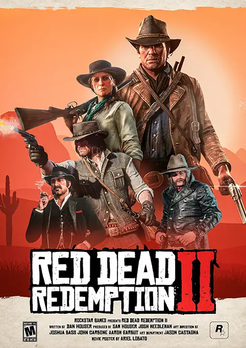 01_PLP_v3_Vertical copy متال پوستر بازی Red Dead Redemption کد N705 اورلوم