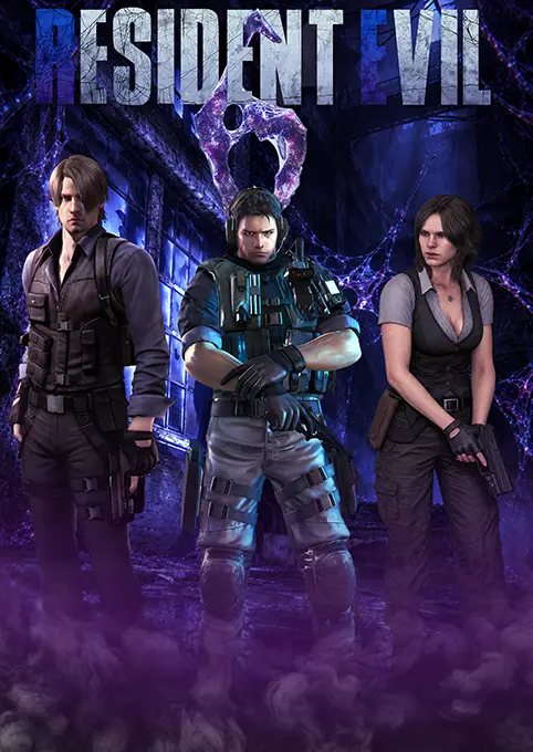 01_PLP_v3_Vertical copy متال پوستر بازی 6 Resident Evil کد N708 اورلوم