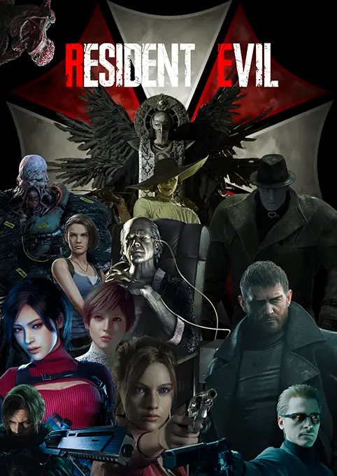 01_PLP_v3_Vertical copy متال پوستر شخصیت های Resident Evil کد N710 اورلوم